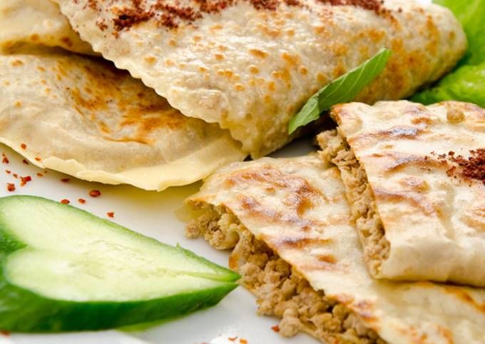 Minced Meet Crepe