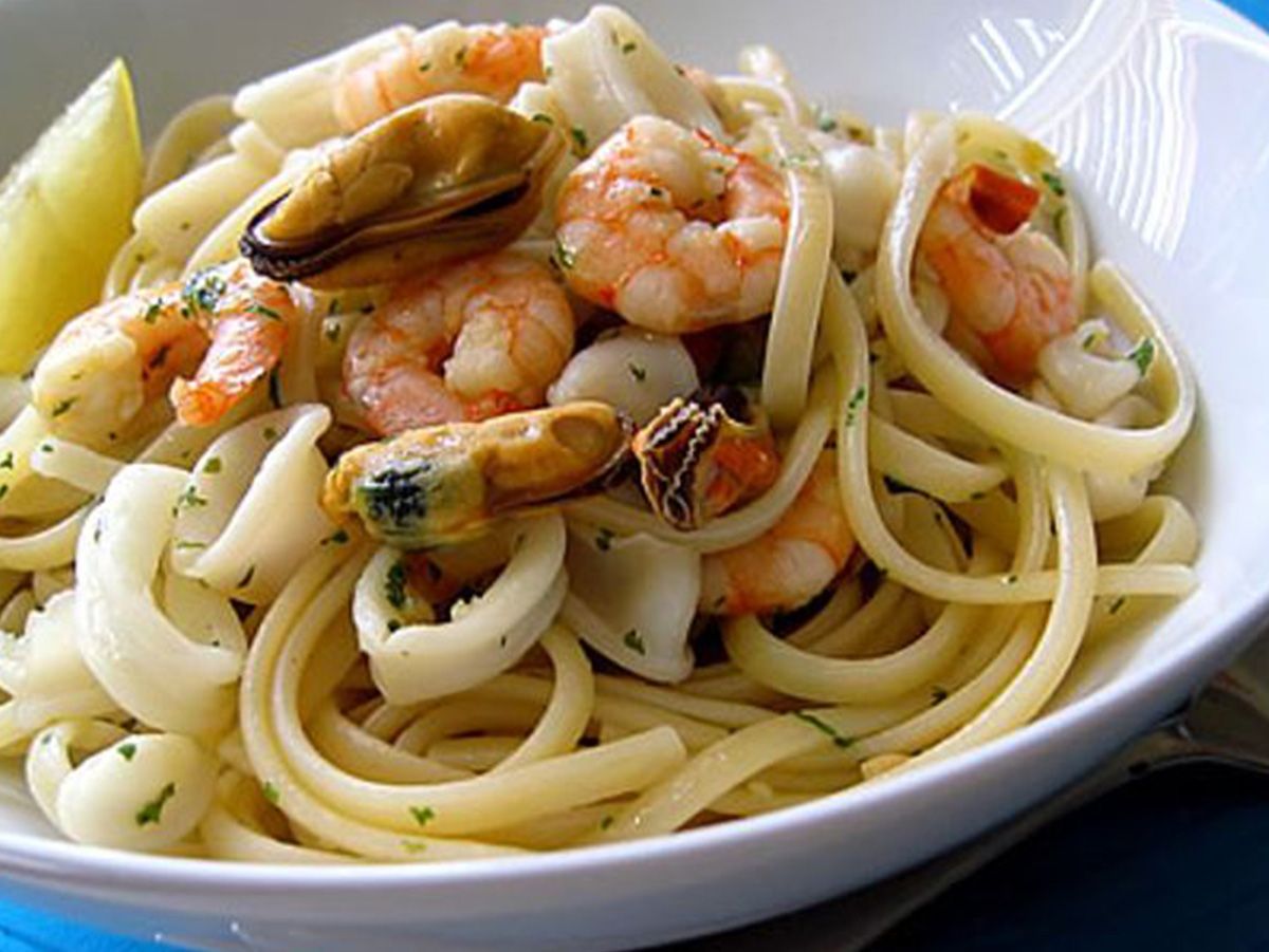 Alfredo Sea Food Pasta