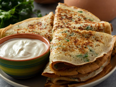 meat crepe