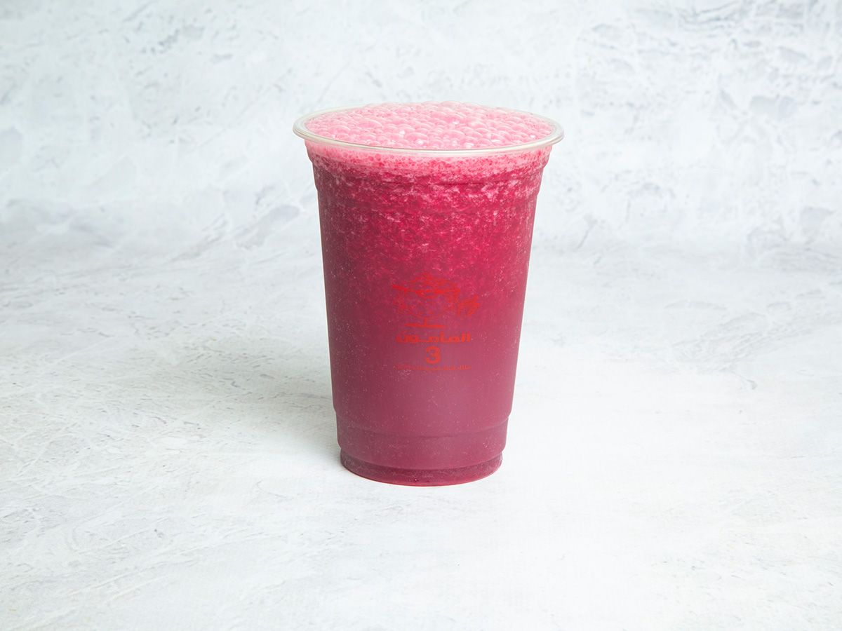 Natural Pomegranate With Strawberry Juice