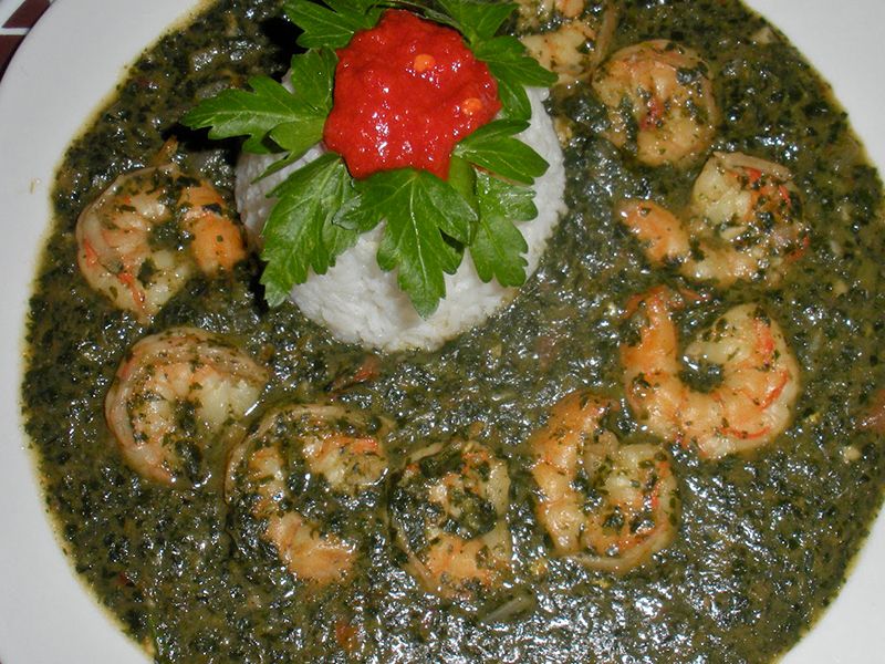 Molokhia With Shrimp Order