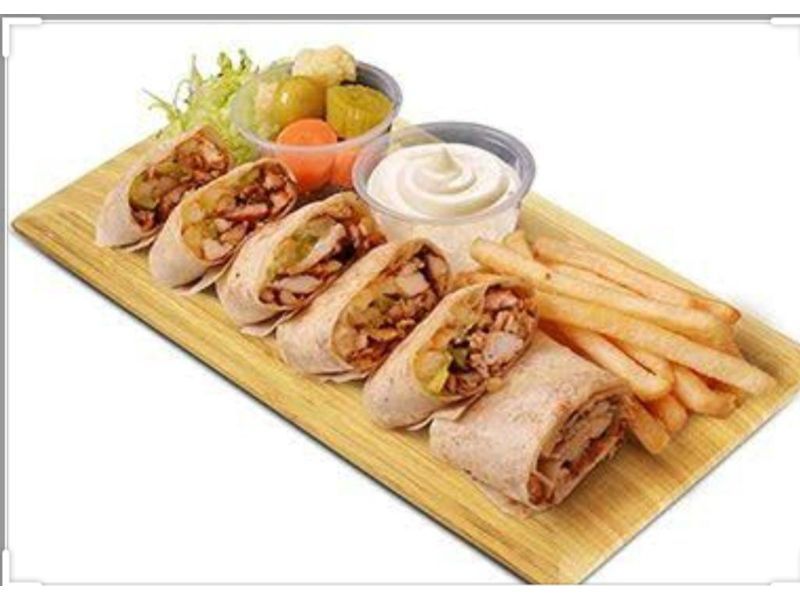 Arabian Chicken Shawerma Meal