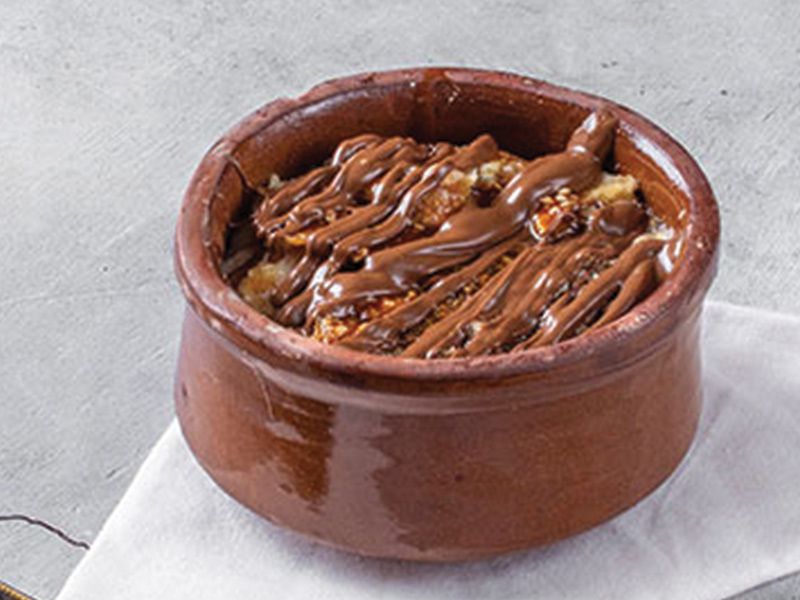 Umm Ali With Nutella