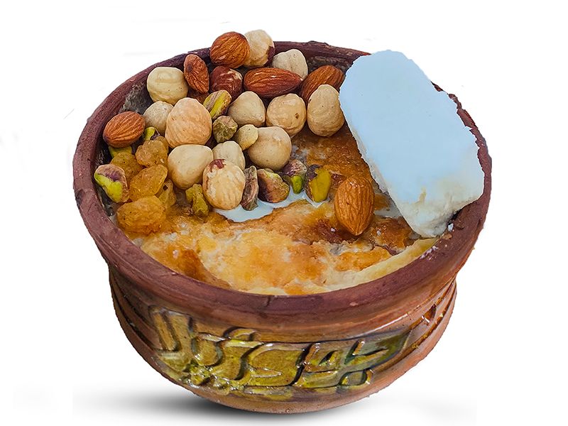 Qeshta And Nuts Umm Ali Casserole
