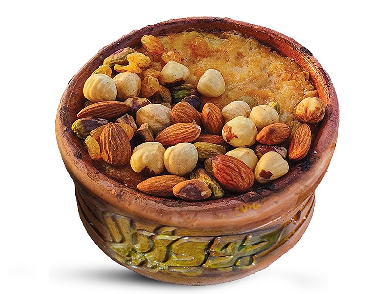 Nuts Umm Ali Casserole
