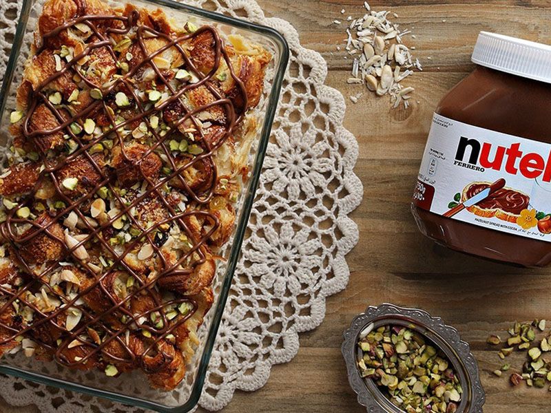 Umm Ali Nutella And Nuts