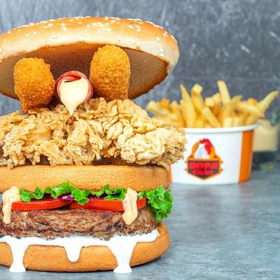 MK Mix Chicken Breasts with Burger