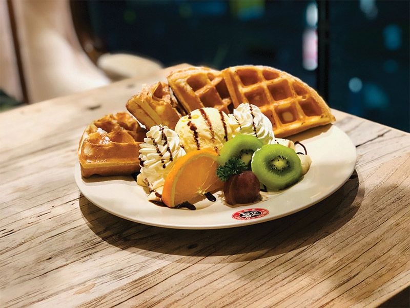 american waffle