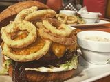 American Burger Sandwich