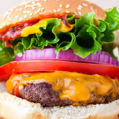 American style burger Sandwich