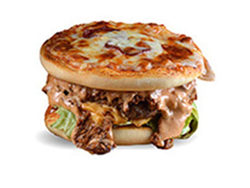 American Burger Pizza Sandwich