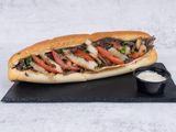French meat Shawerma sandwich