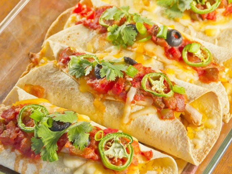 Enchilada Pizza