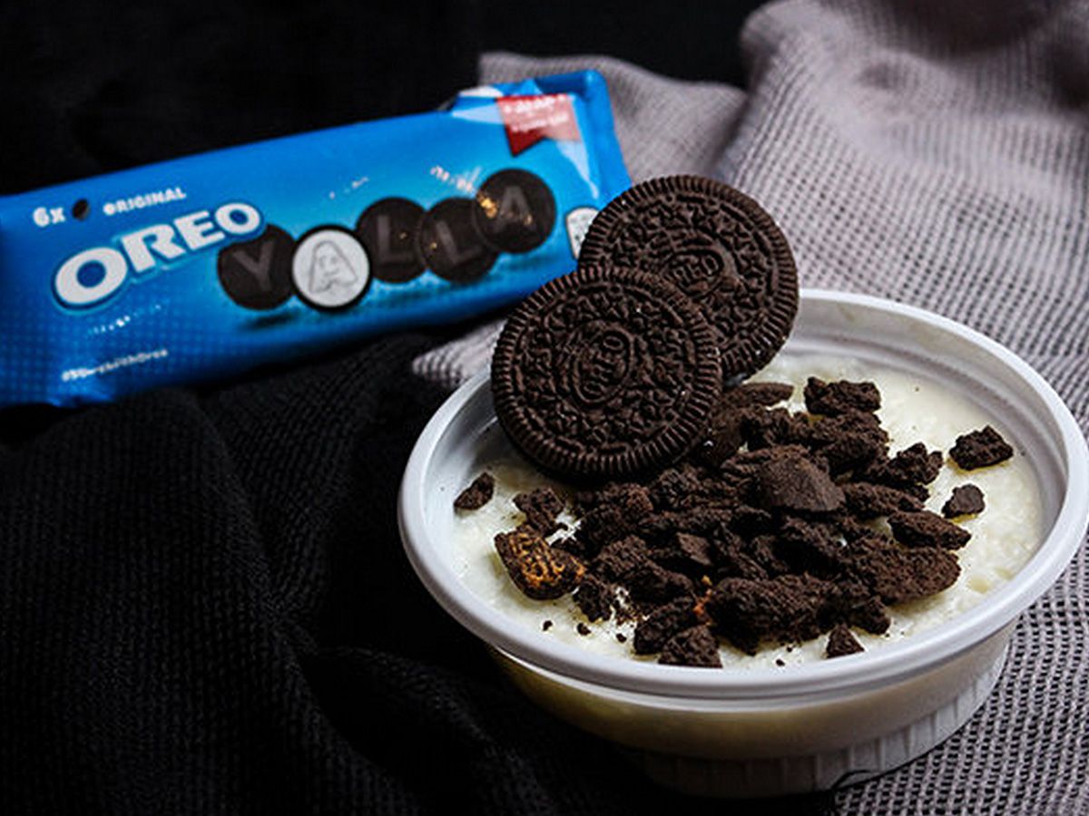 Rice pudding Oreo