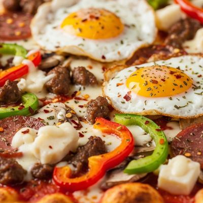 Medium Sausage Oriental Pizza