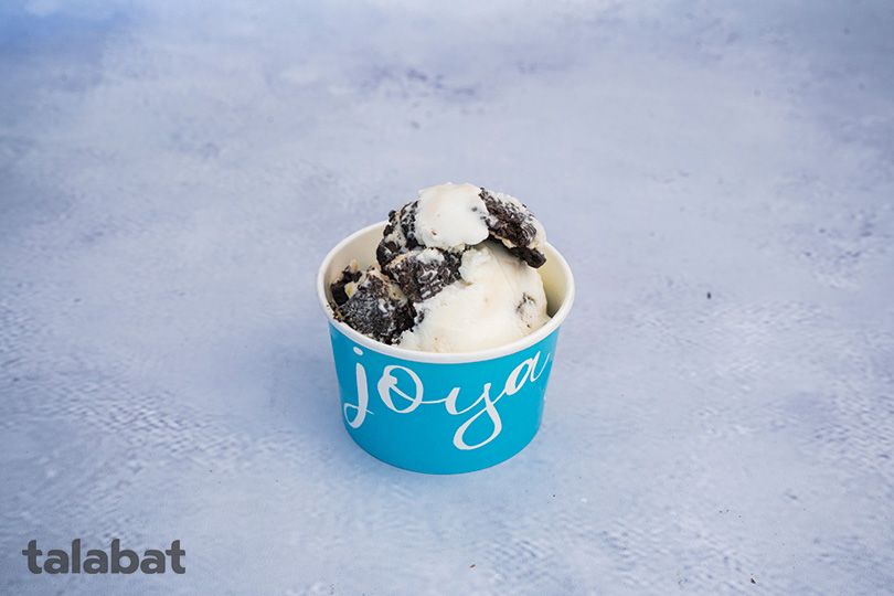 Oreos with salted caramel