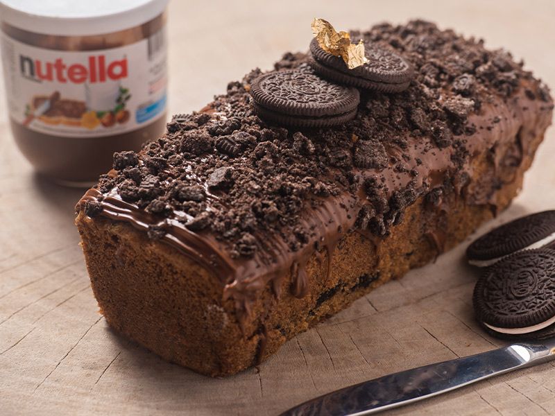 Nutella Oreo Cake