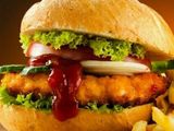 Old Chicken Burger Sandwich