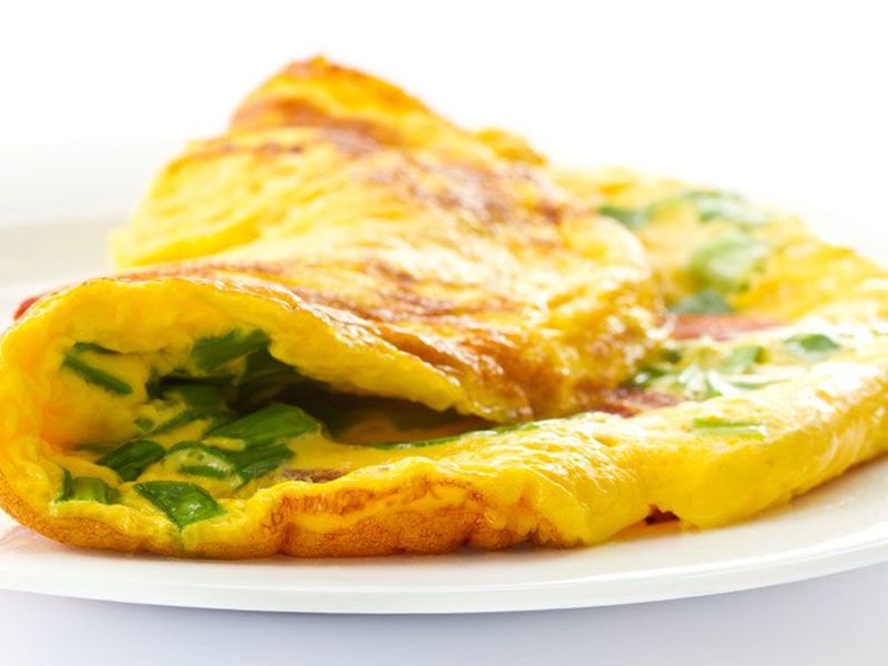 Omelette With Vegetables