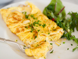Omelette With Cheese Platter