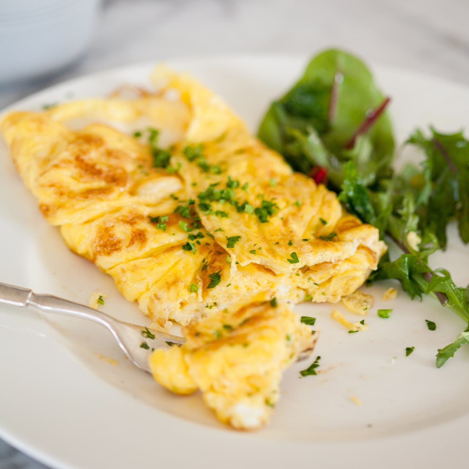 Omelette Sandwich - Bun Bread