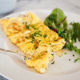Omelette Sandwich - Bun Bread