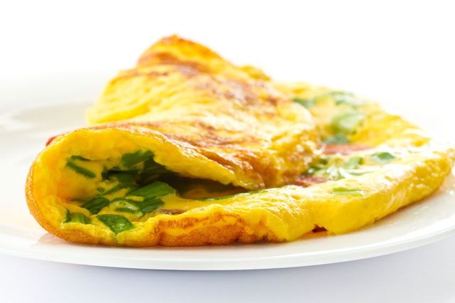Omelette With Vegetables