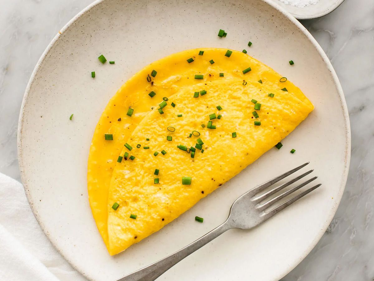 Plain omelet