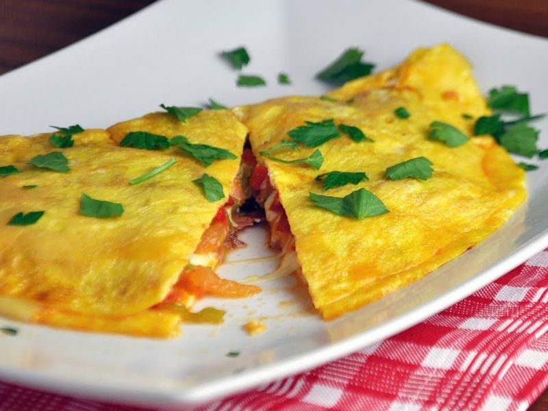 Omelette With Pastrami