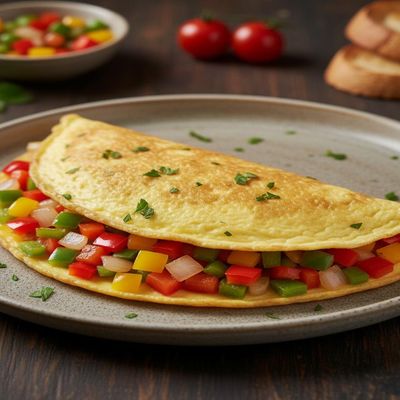 Omelette With Vegetables