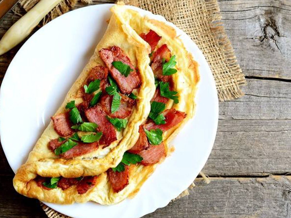 Pastrami Omelette
