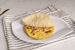 Omelette With Pastrami Sandwich