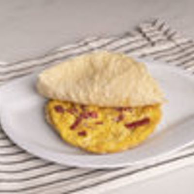 Omelette With Pastrami Sandwich 1