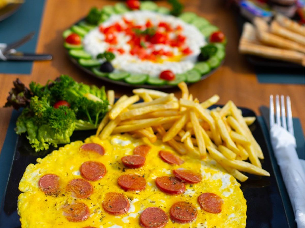 pasturma omelette