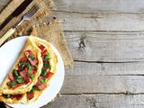 Pastrami Omelette Dish