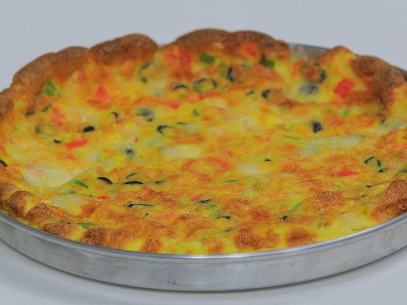 Omelette Pizza Platter