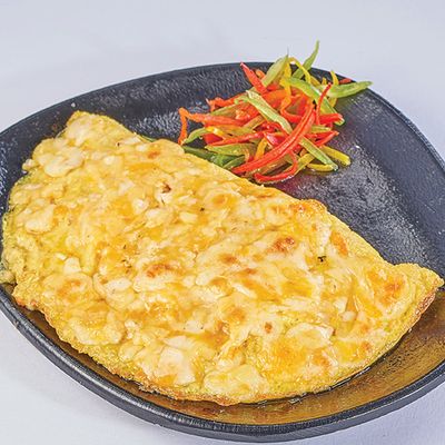 Halloumi Omelette