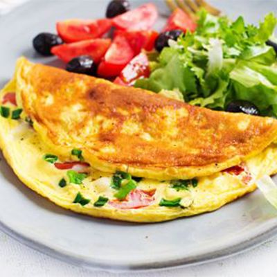 Vegetables Omelette