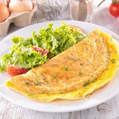 Plain omelet