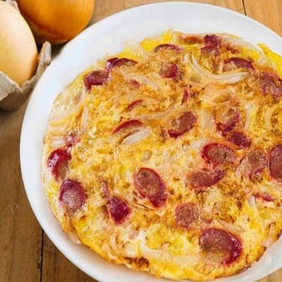 Hot Dog Omelette