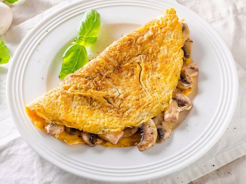 Omelette With Mushroom