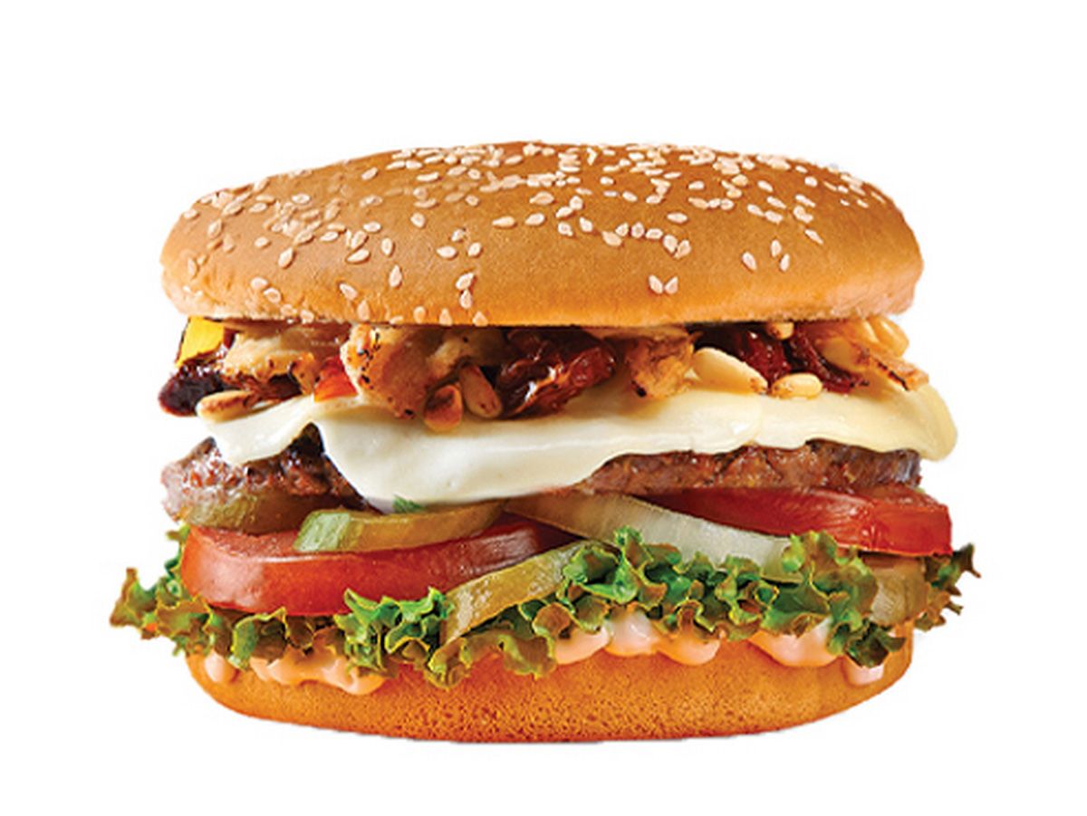 Fire Burger Sandwich