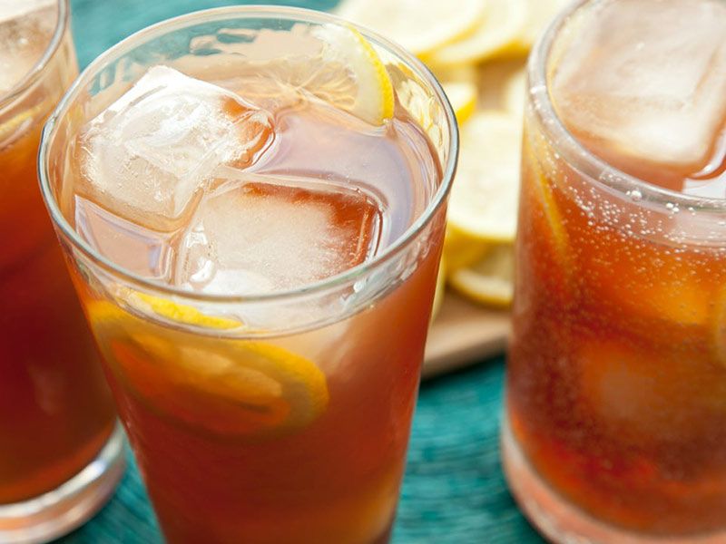 Iced Tea With Apple