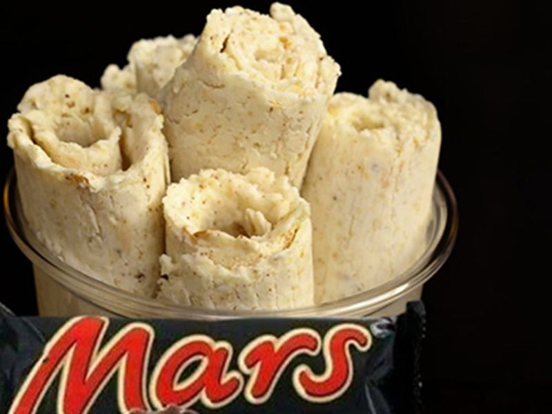 Mars Chocolate Ice Cream Roll