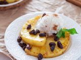 Fried Ice Cream With Pineapple