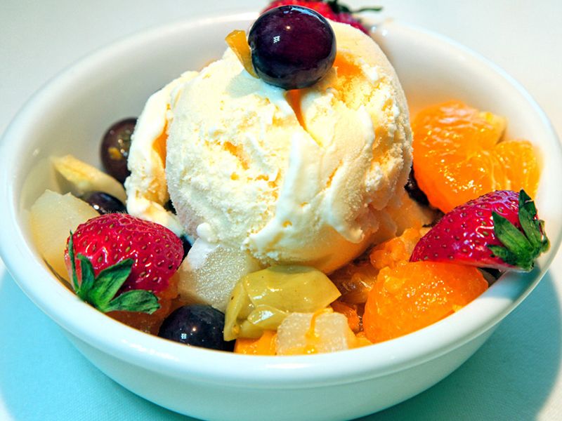 Fruits Ice Cream