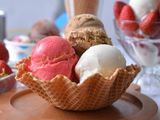 Ice Cream With Nuts