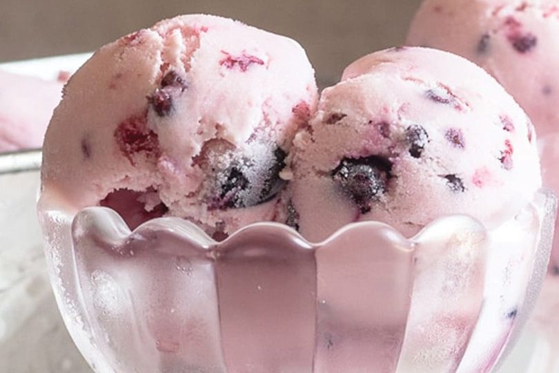 Blueberry Ice Cream