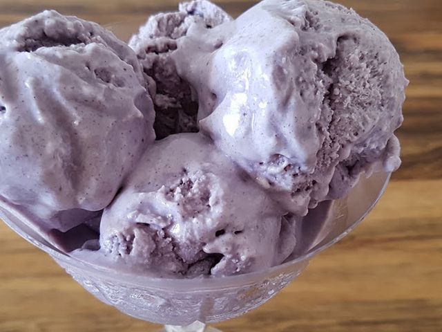 Blueberry Ice Cream