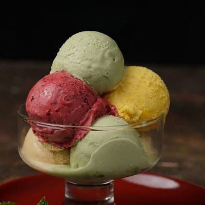 Family ice cream 6 scoops
